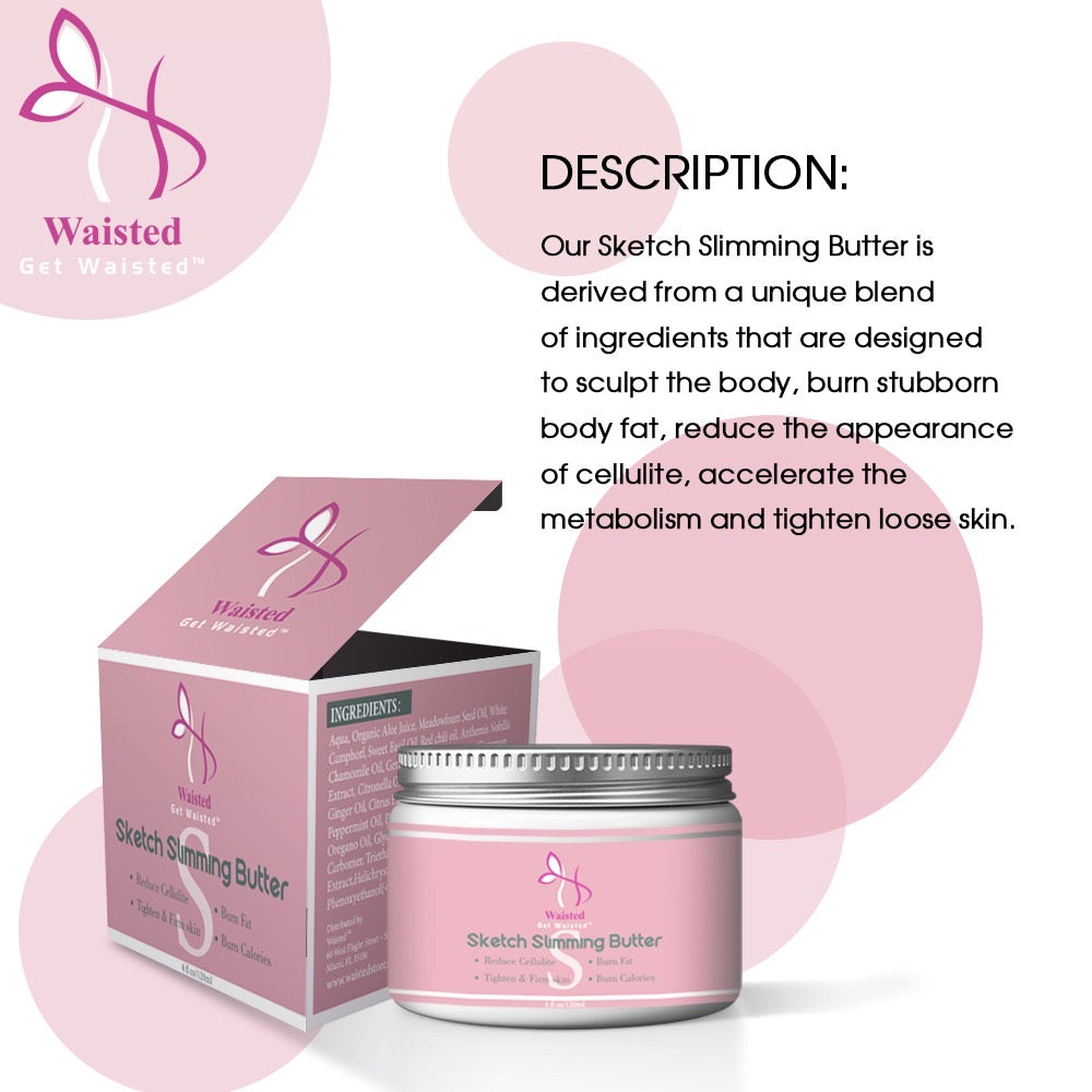 Sketch Slimming Fat Burning Body Butter 6oz